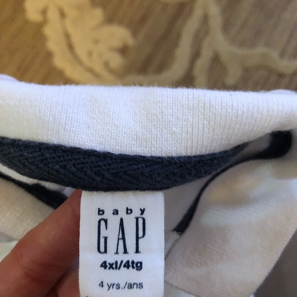 Baby GAP Polo w/Simple Teddybear logo - Picture 2 of 5